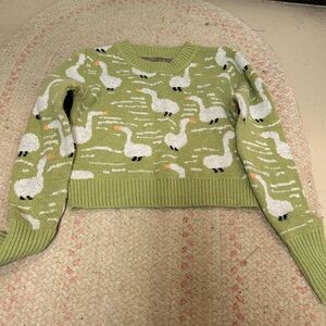 Goose sweater (cropped)